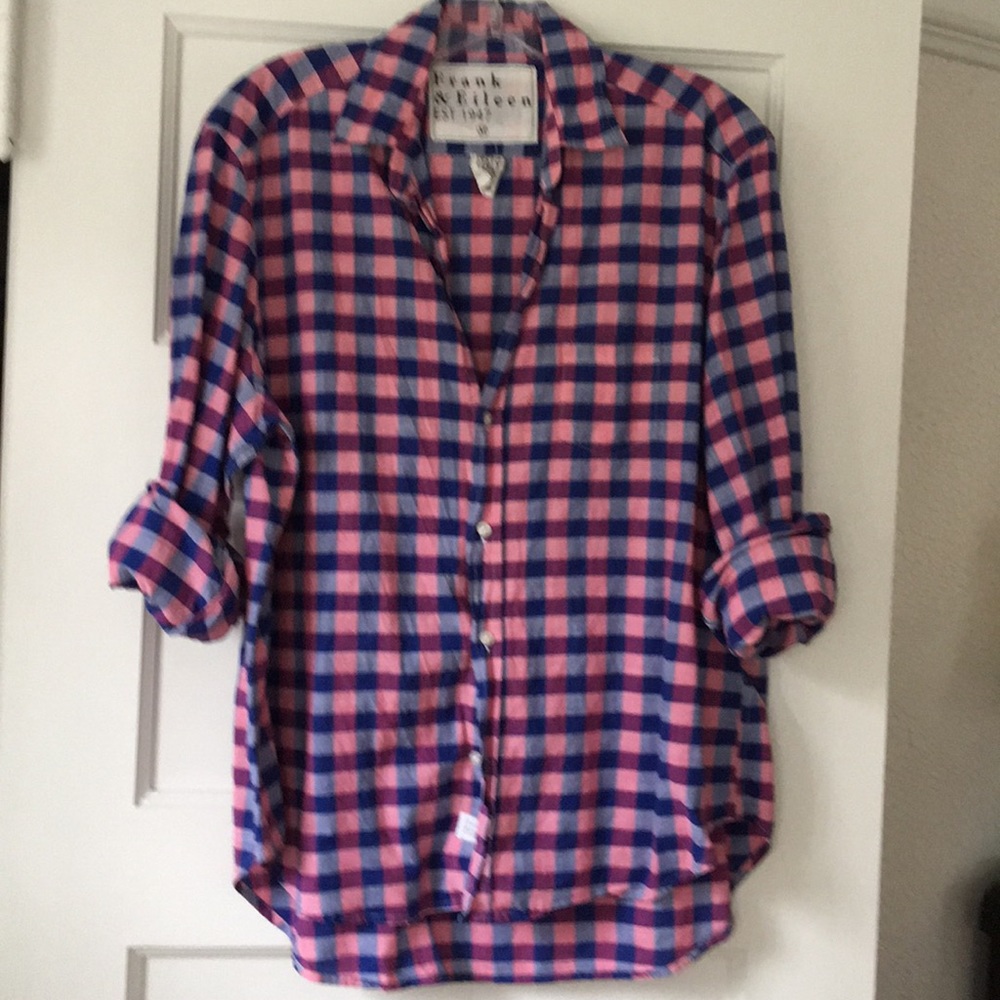 Women’s plaid blouse